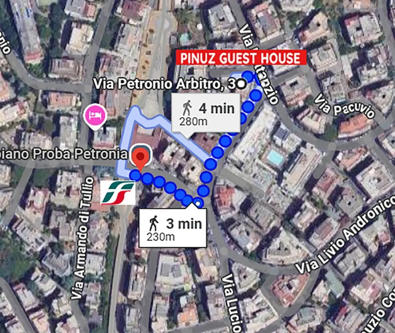 Pinuz Guest House Rom Feriehus